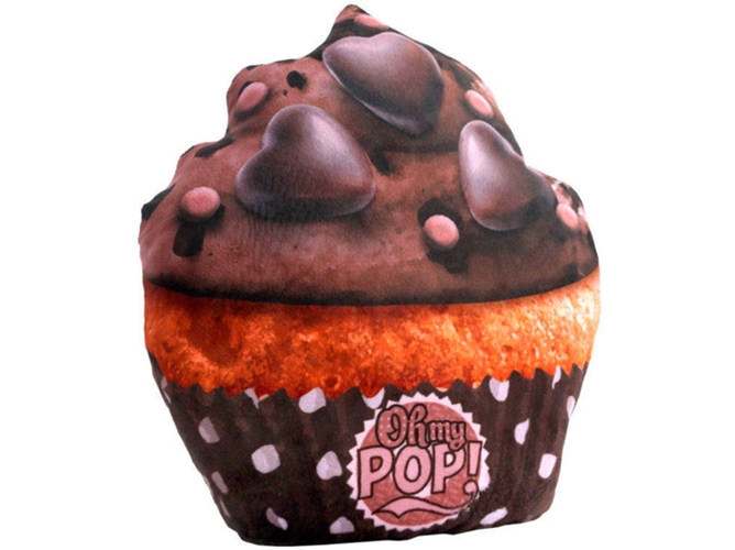 Cojín KARACTERMA Oh My Pop Cupcake Chocolate