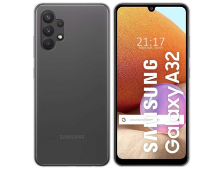 Carcasa Samsung Galaxy A32 4G TUMUNDOSMARTPHONE Silicona Transparente