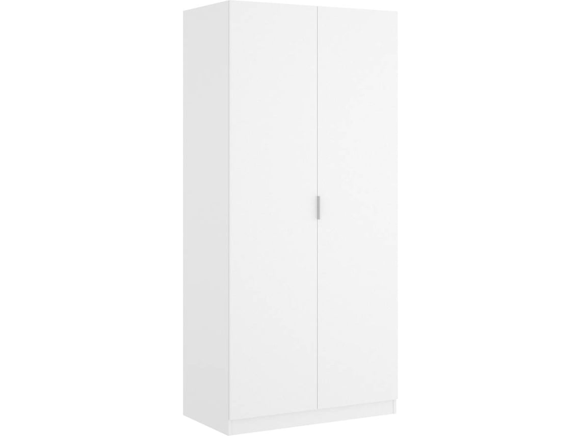 Armario 2 Puertas DKIT Essen (Blanco - 184x81x52 cm)