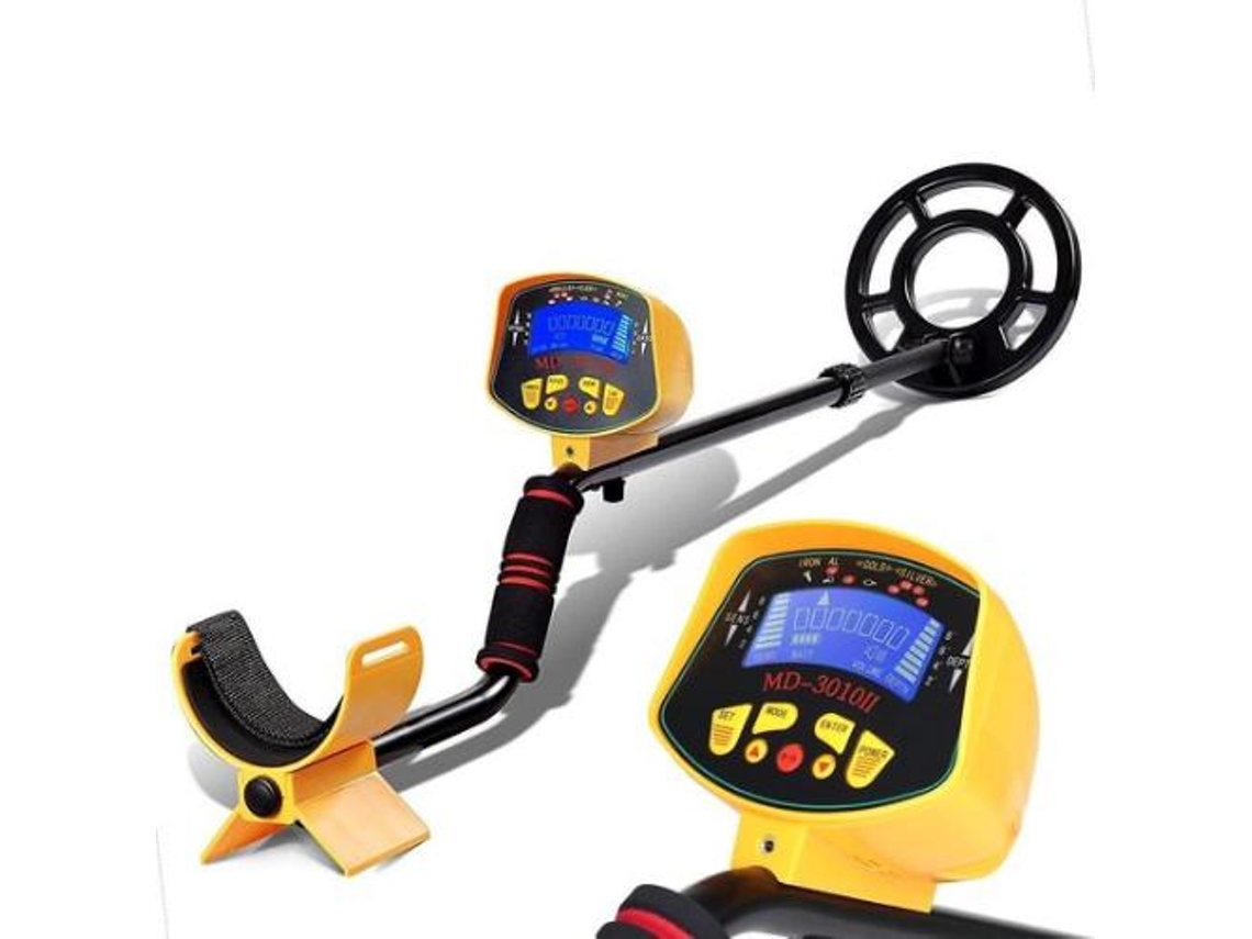 Detector de Metales MYTOOLS Profesional Impermeable Volumen Ajustable Negro