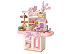 Juguete de cocina simulada electrónica realista para bebés, juego de cocina falso