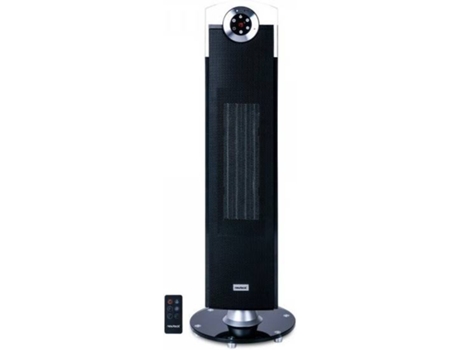 Calefactor Newlux Rhapsody 2500w newtech newteck termoventilador de torre temperatura ajustable hasta 35º temporizador 12h. oscilación 76º silencioso velocidad 1.6ms mando distancia