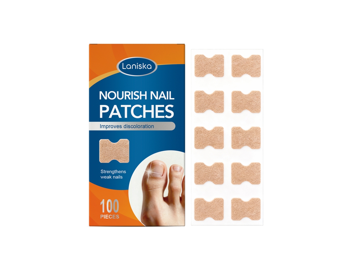 Parche para el cuidado de las uñas de los pies