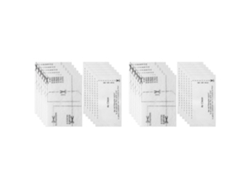 24 filtros para aspiradora Miele Complete S8340 S8360, C1 C2 C3, repuestos para filtros de escape.