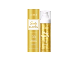 Aceite protector solar con brillo corporal