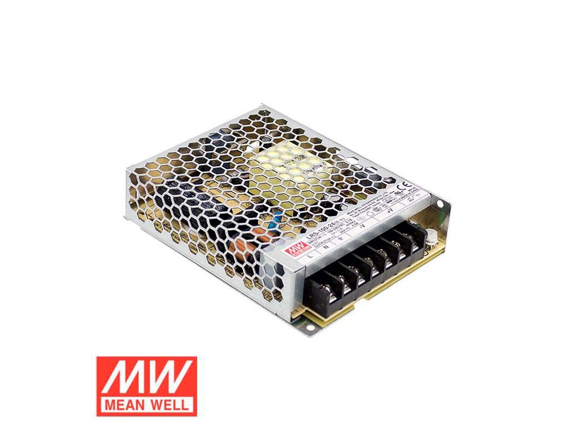 Fuente de Alimentación LEDBOX 24V/108W/4,5A Mean Well LRS-100-24