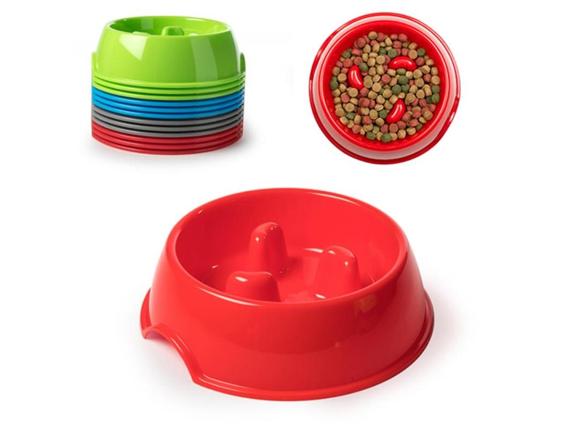 Comedero antigloton 24 cm surtido