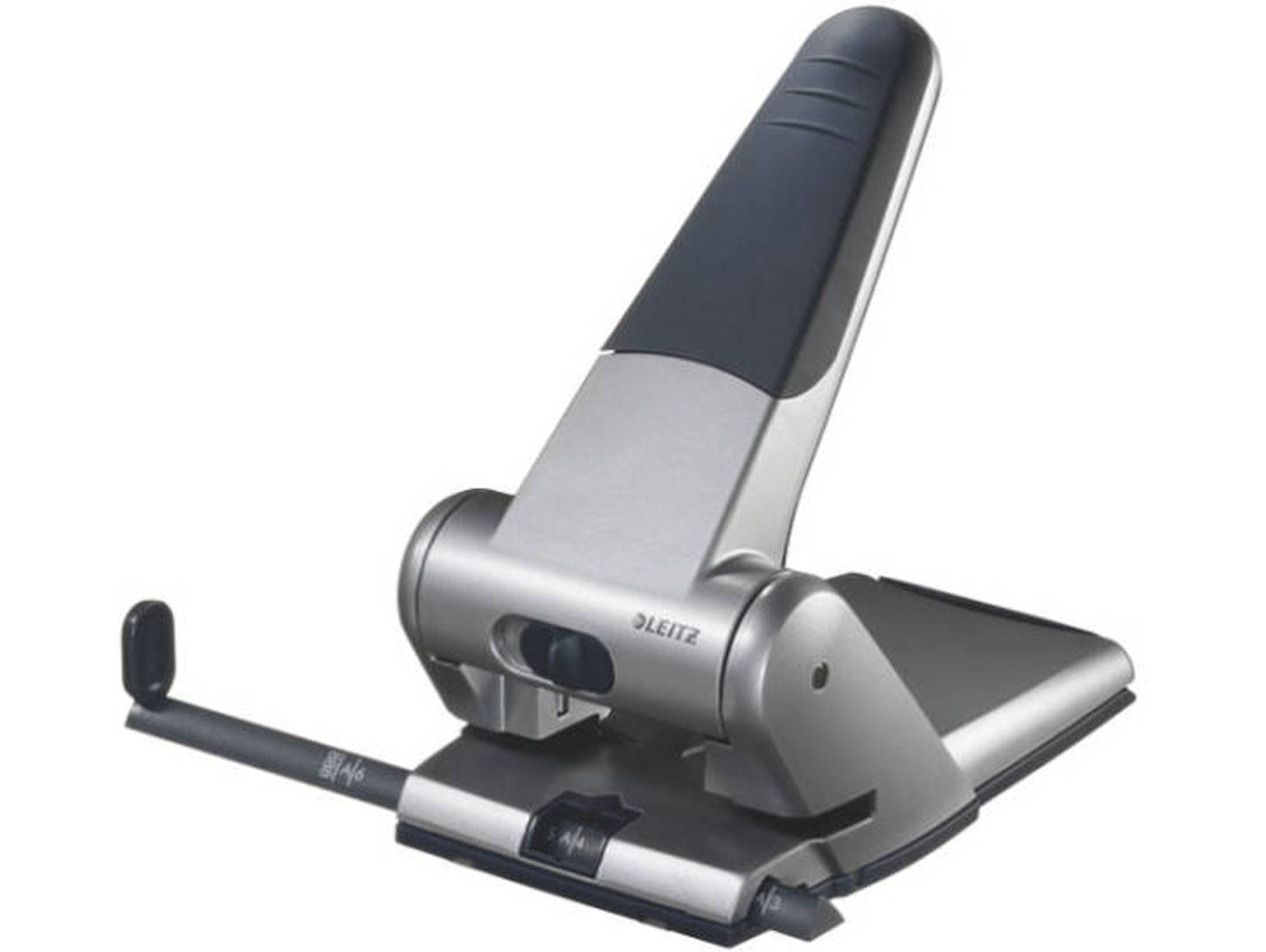 Perforadora LEITZ Heavy Duty Hole Punch 5180 Plateado (2 agujeros Capacidad de Perforación 65
