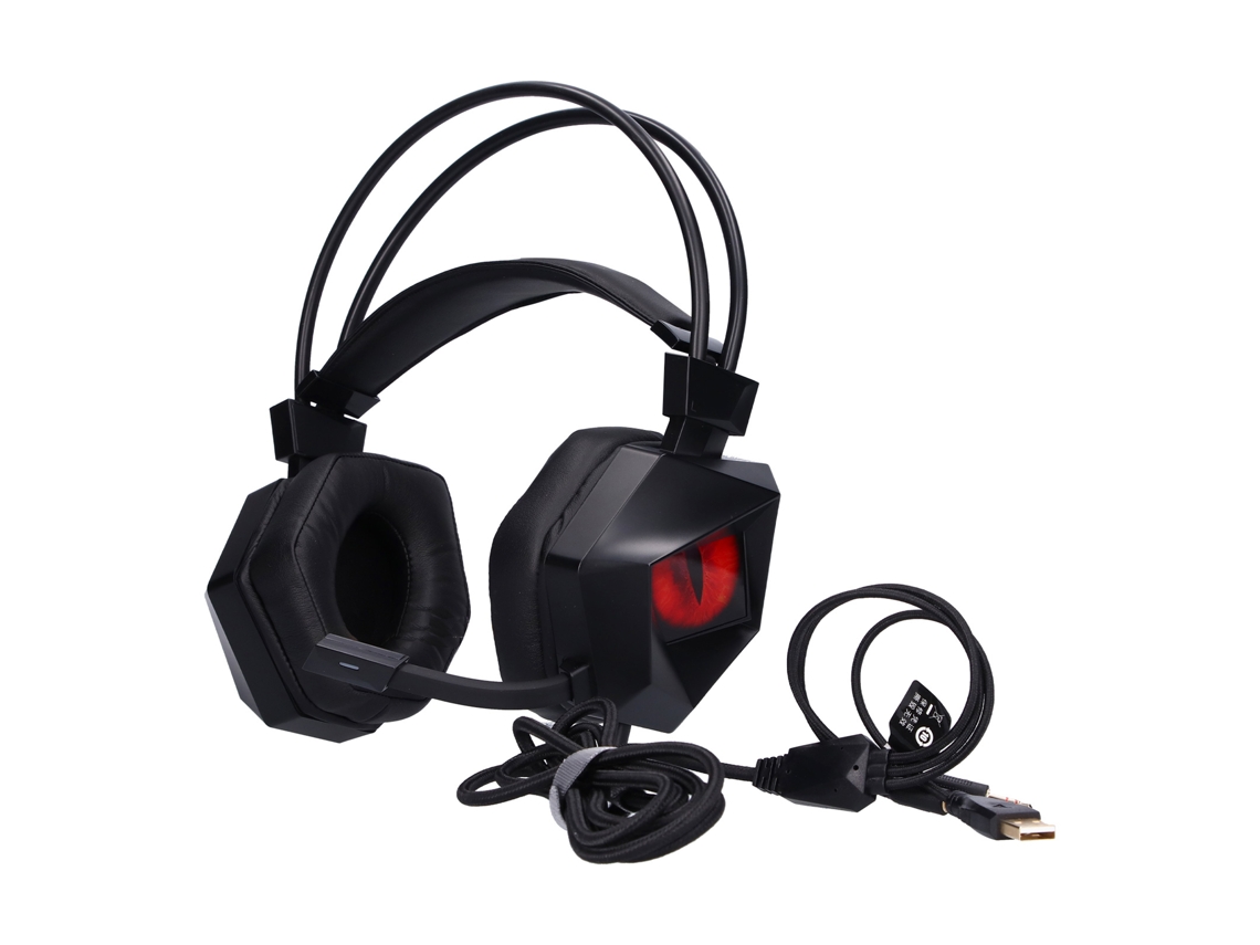 Auriculares para juegos Taidu con sonido envolvente, con cable, circumaurales, LED, micrófono con cancelación de ruido para Xbox CHABERLU