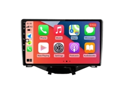 Coche Radio Android Auto Autoradio 8GB RAM 128G ROM CarPlay Navegación GPS Pantalla Táctil RoverOne para Peugeot 108 Toyota Aygo B40 2014 - 2021 
