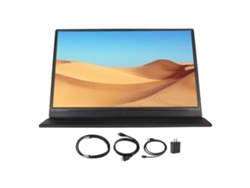 Monitor Portátil De 15.6 Pulgadas Fhd Ips 1920*1080 Usb C Para Laptop Ps4 Xbox Plug Ee.uu.