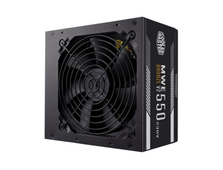 Cooler Master Mwe 550 Bronce 230V V2 Fuente de alimentación 550 W 24 pines ATX ATX Negro