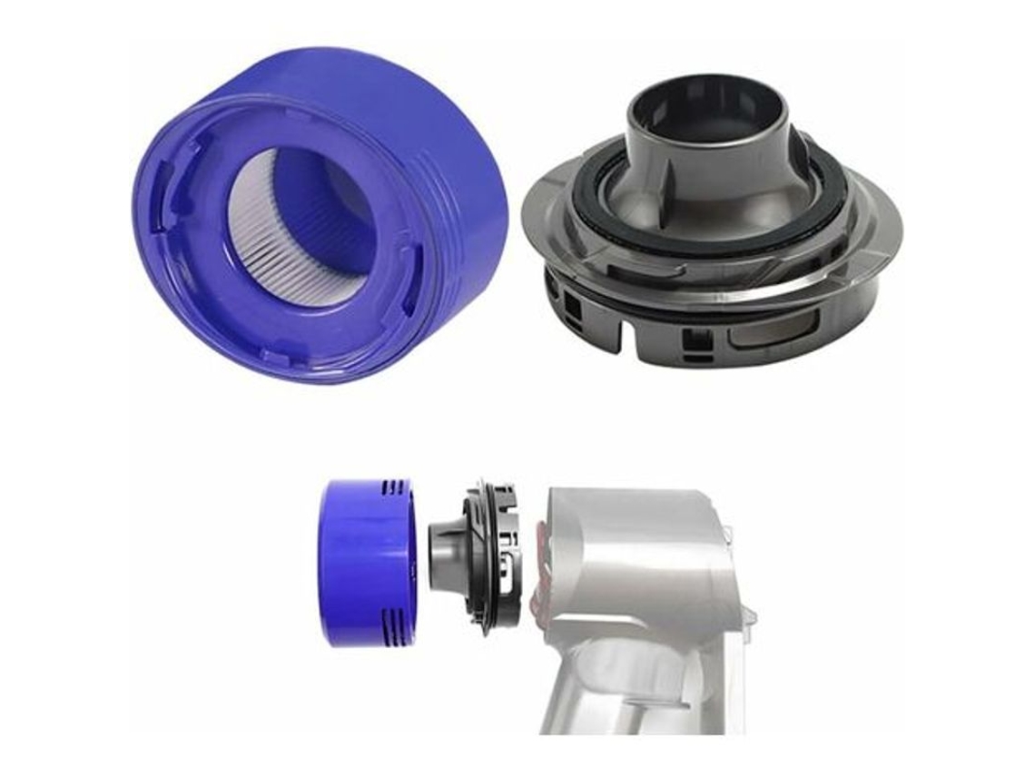 Tapa Trasera Con Filtro De Motor Para Accesorios De Aspiradora V7 V8
