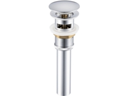 Tapón De Desagüe Emergente Para Lavabo, Tapón De Desagüe Emergente Para Lavabo De Baño, Totalmente De Latón (con Agujeros).