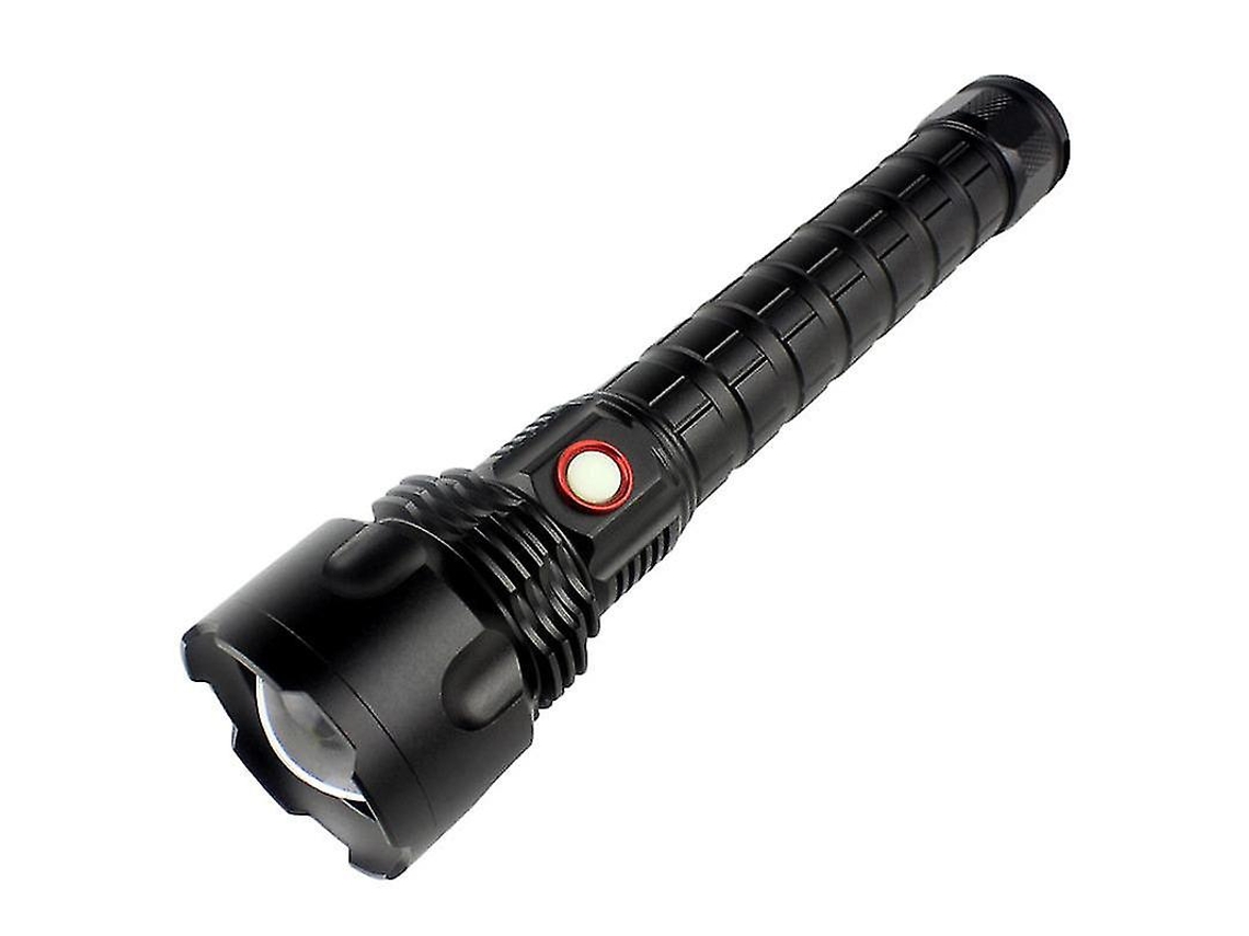 Linterna Led Xhp70 12000lumens 5modos Zoomable Ipx8 Interior/exterior Negra Yizhood