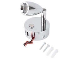 2026-lámpara De Lectura Para Rv Con Puerto Usb, 3 Temperaturas De Color, Regulable, Interruptor Táctil, Sconce De Pared, Dc12-24v, Cromado