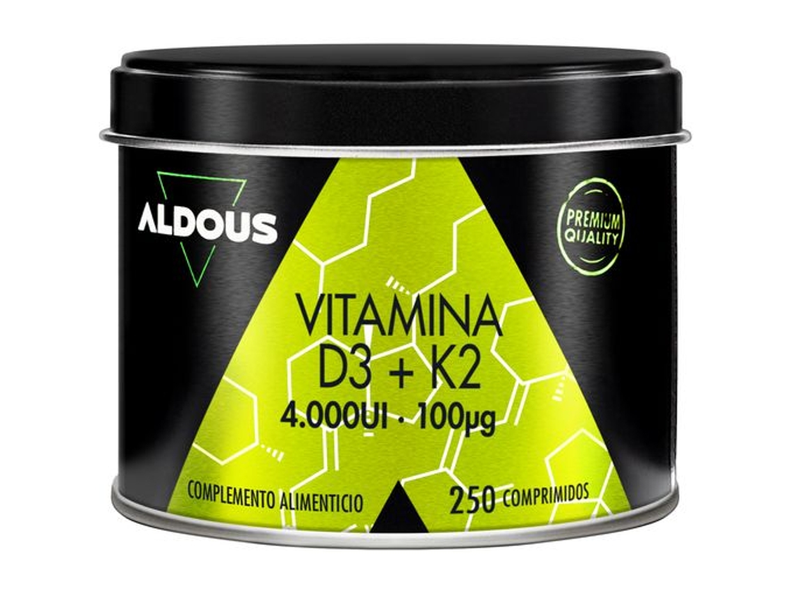 Vitamina D3+K2 250 Comprimidos ALDOUS BIO