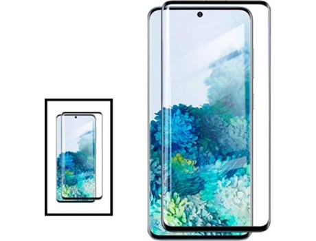 Kit 2x Protector de Pantalla Cristal Templado Samsung Galaxy S20 FE 5G PHONECARE Full Cover