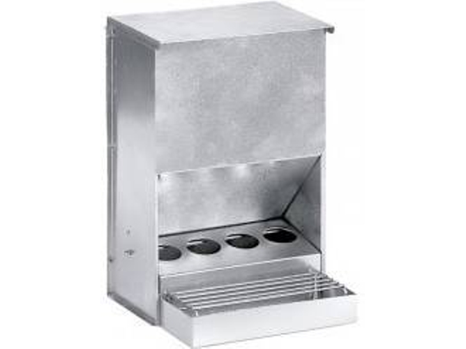 Comedero para Caturras COPELE 4 Orificios (Gris)