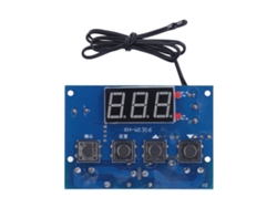Controlador de termostato eléctrico universal, placa de control de temperatura digital de 2 vías con control de velocidad