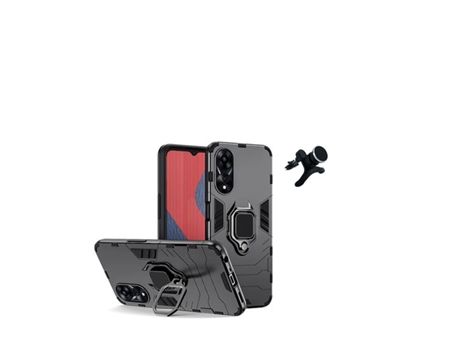 Funda Proteção Militar para Oppo Oppo A38 4G GIFT4ME Negro
