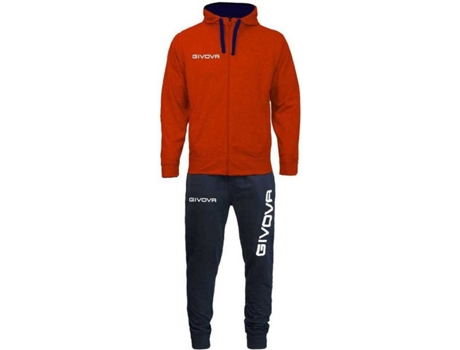 Chándal para Hombre GIVOVA King Cotone Terry Poker Multicolor para Fútbol (10 - 12 Años)