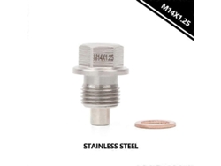 Tapon Magnético De Drenaje De Aceite Para Motor Con Junta De Cobre M14x1.5 M16x1.5 M18x1.5 Acero Inoxidable M14 1.25