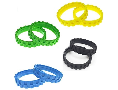Accesorio Aspiradores IROBOT 8 piezas neumáticos ruedas i roomba serie 500 600 700 800 900 i7 s9 e5