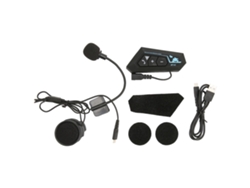 Fone De Ouvido Bluetooth 5.0 Para Capacete Com Redução De Ruído, Prova De Vento E Intercomunicador Para Ciclismo