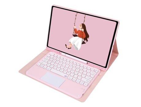 Carcasa Flip Cover y Teclado Bluetooth YIMGOTTA YM-X200C para Samsung Galaxy Tab A8 10.5 X200/X205