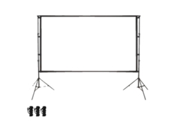 Pantalla de cine portátil, 150 pulgadas, resistente a las arrugas, HD, 2,6 x 3,3