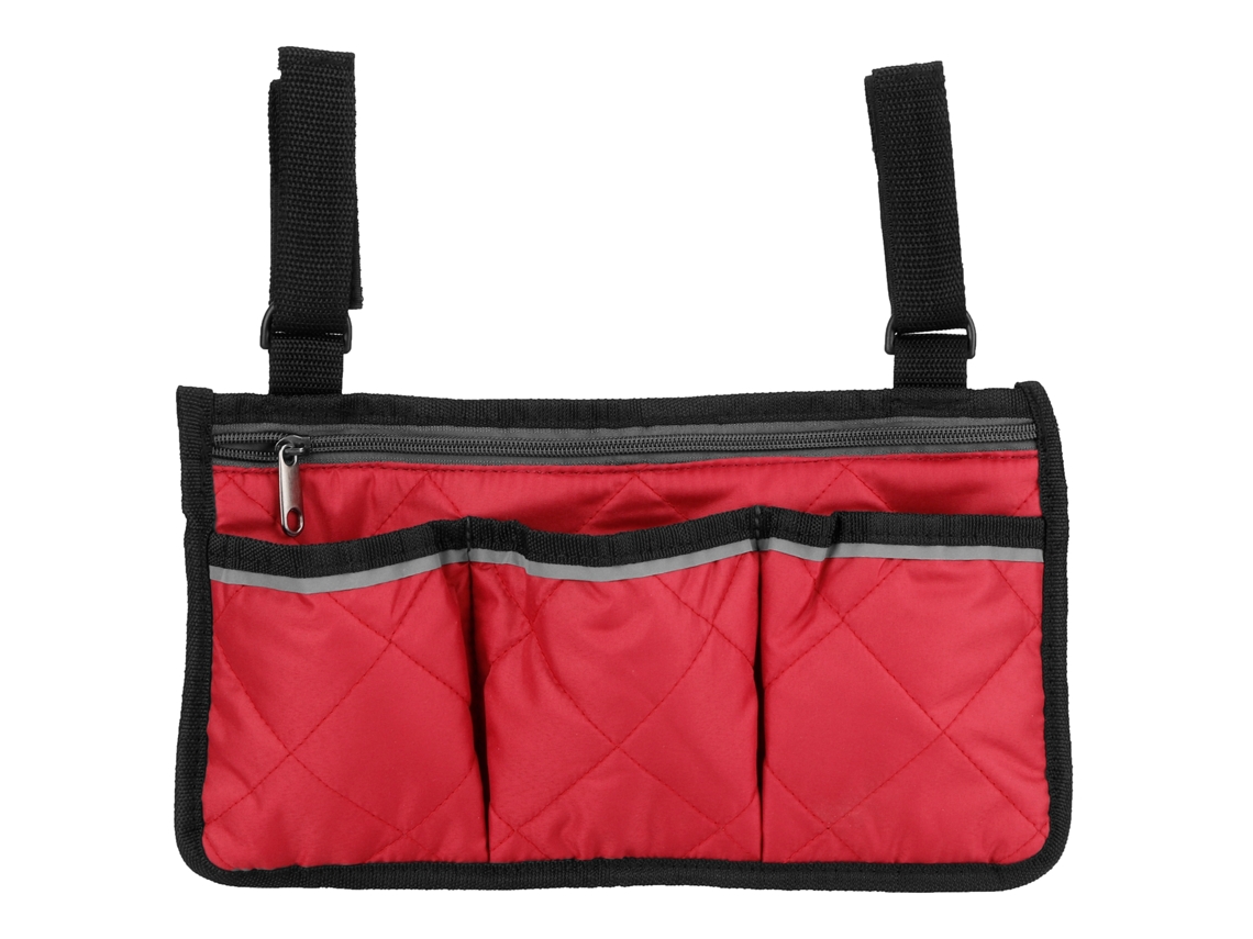 Bolsa Organizadora Multifuncional Para Silla De Ruedas, Ideal Para Guardar Vino Tinto.
