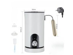 Espumador/calentador de leche HENTEN HOME de 350 ml con botones