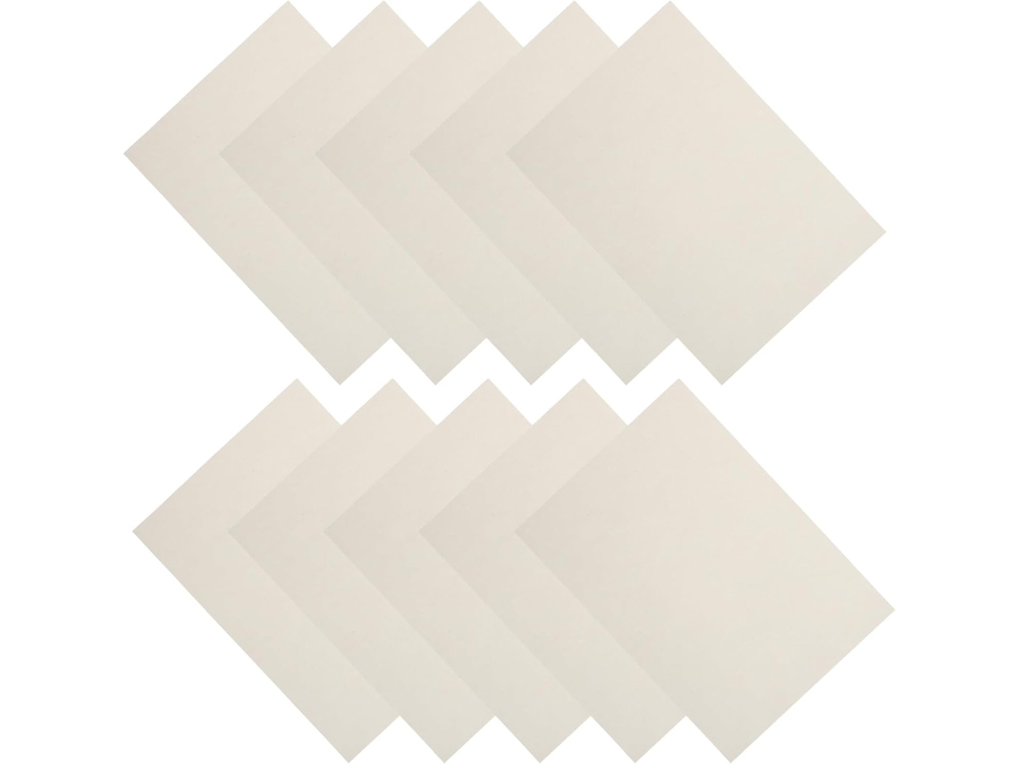 Cartulina Texturizada Vintage A4 De 200 G, 50 Hojas Blancas Para Pintura Al Óleo Y Scrapbooking.