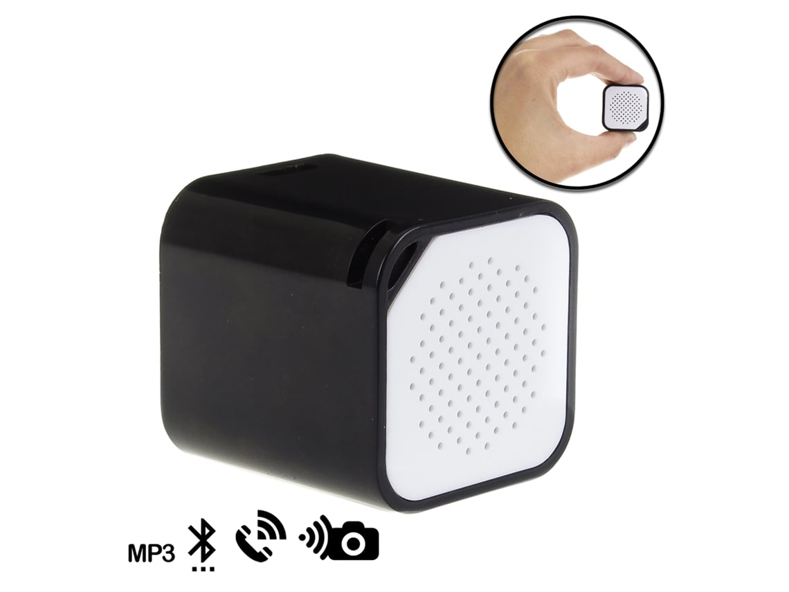 Mini Altavoz Bluetooth Cúbico Con Manos Libres