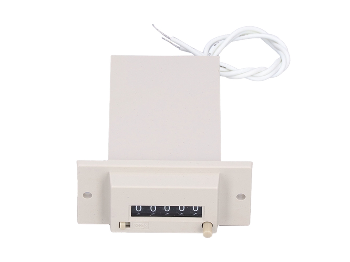 Contador de pulsos electromagnético preciso de 5 dígitos ABS 2.5W Indicador de error pequeño