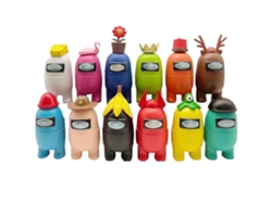 12 Pcs Muñecas De Figuras De Juegos Bonitas Muñecas Animadas Colección Regalo Para Fans De Juegos