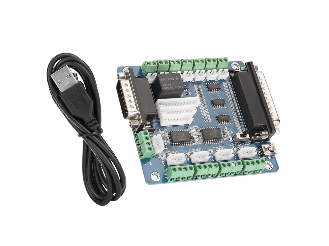 Interfaz Mach3 para controlador CNC de 5 ejes