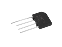 Puente De Diodos Rectificador Kbp210 2a 1000v Plano Para Circuitos Electrónicos Componentes Electrónicos