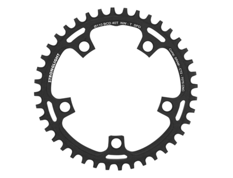 Bandeja gravel 5 branches STRONGLIGHT Sram Ct2 Mono Red-Force-Rival