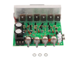 Placa amplificadora de potencia de 2.1 canales para subwoofer de 300 W, módulo de potenciómetro de volumen.