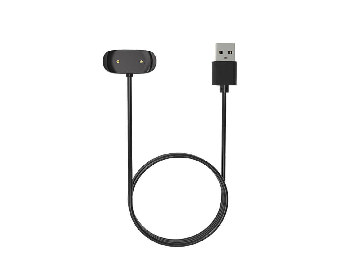 Carregador Amazfit Gtr 2e Compatível (conector Usb Integrado - Preto)