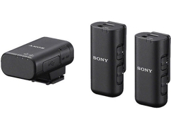MICROFONE SEM FIOS SONY ECM-W3 PRETO
