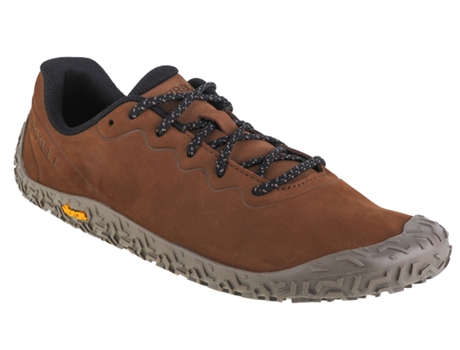 Zapatillas de Hombre MERRELL Vapor Glove Ltr Piel Marrón (46)