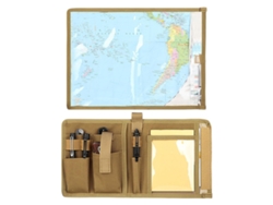 Funda para mapas, cuaderno táctico, funda impermeable multifuncional para uso militar, senderismo, actividades tácticas y al aire libre.