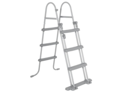 Escalera De Piscina BESTWAY Gris Metal