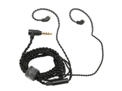 Cabo De Upgrade Para Fones De Ouvido 0.78mm 2 Pinos Plug 3.5mm Com Microfone E Conexão Angular
