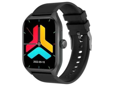 Smartwatch OHPA Qx5 Freqüência Cardíaca Spo2 Bp Temperatura Monitor Smartwatch Monitor De Saúde Bt Chamada Atividade Rastreador preto