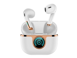 Auriculares Inalámbricos Bluetooth 5.3, Con Cancelación De Ruido Enc, Color Blanco