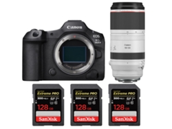 Canon Eos R5 Mark Ii + Rf 100-500mm F/4.5-7.1 L Is Usm + 3 Sandisk 128gb Uhs-ii 300mb/s + Ebook “20 Consejos Para Fotos Que Impactan”